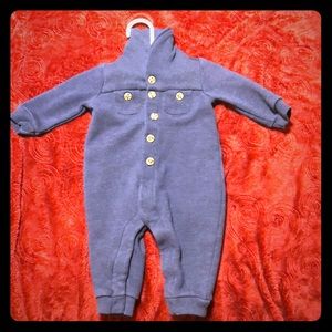 Baby boy gap one piece cowl neck button up sweater